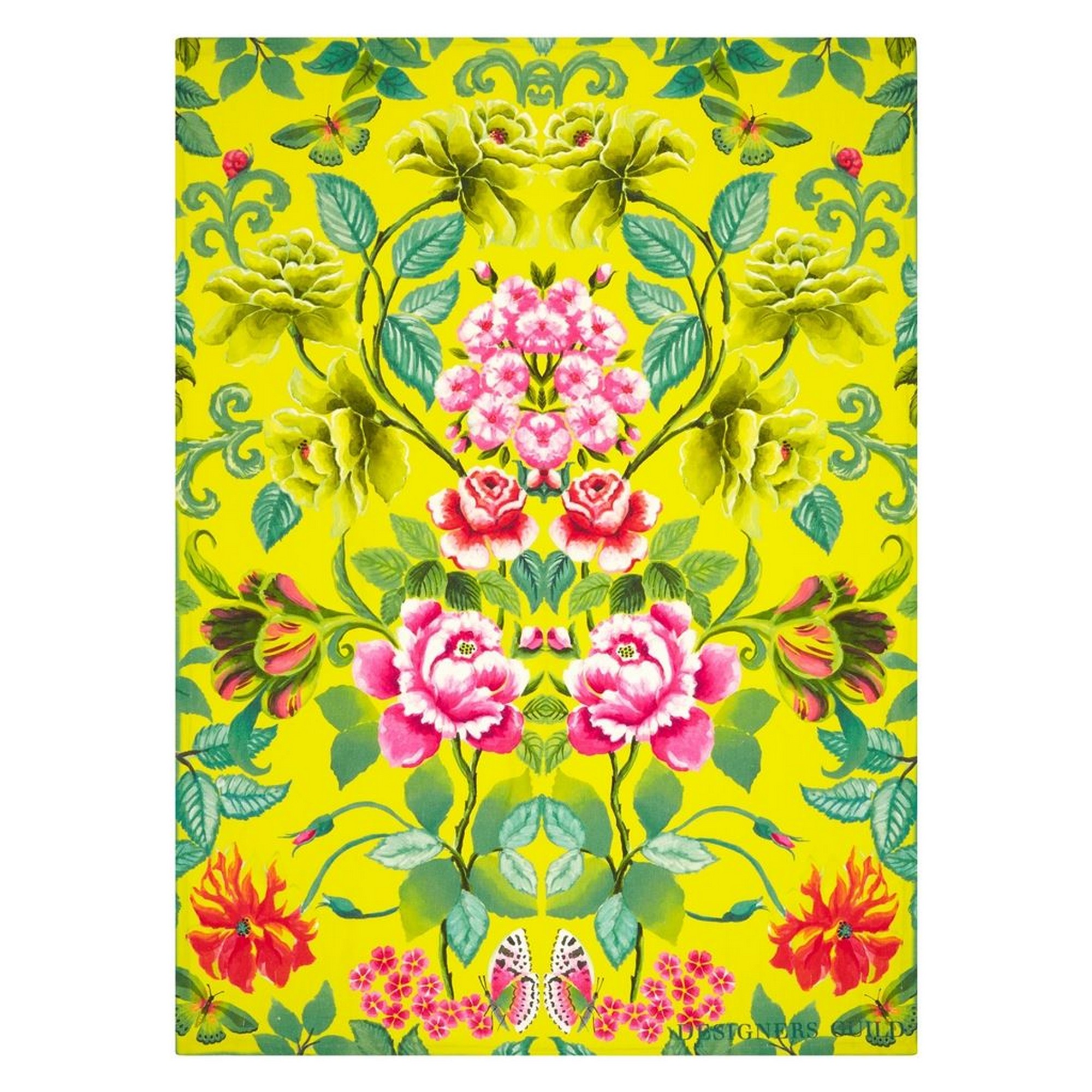 Eleonora Throw By Designers Guild In Alchemilla Yellow